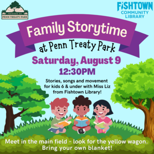 Family Storytime at Penn Treaty Park